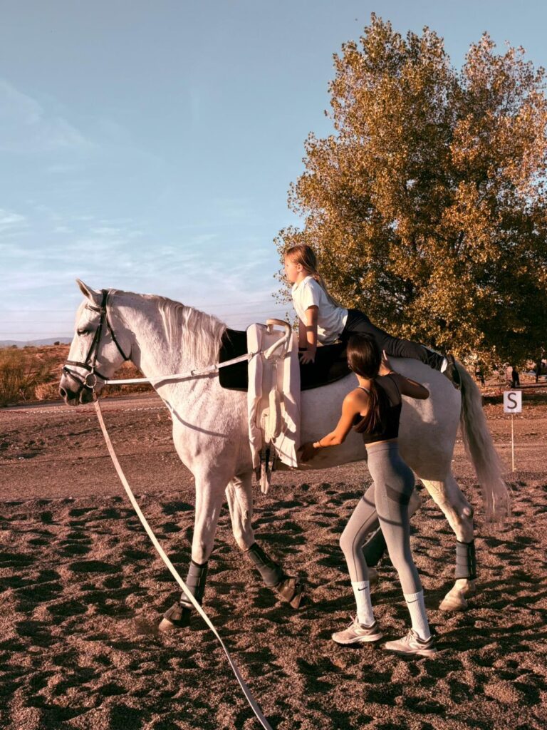 Volteo para niños: un deporte ecuestre completo